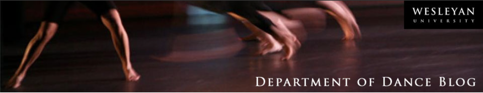 Wesleyan Department of Dance Blog